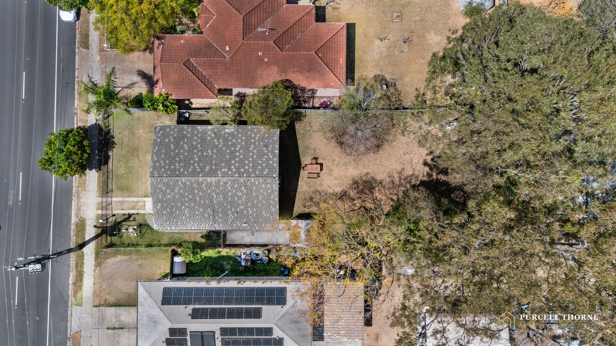 Aerial and location at 74 Smiths Road