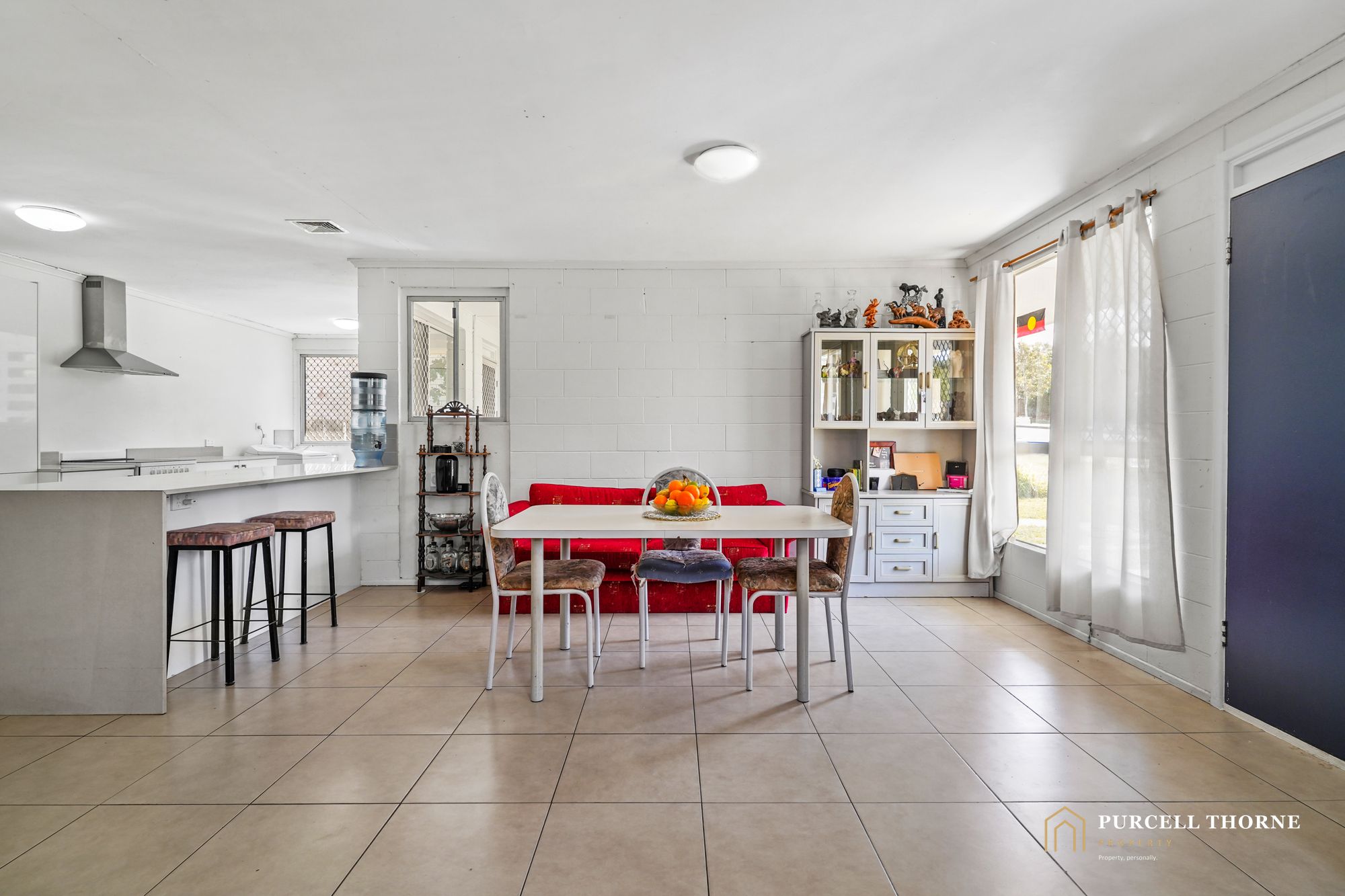 Living and dining at 74 Smiths Road