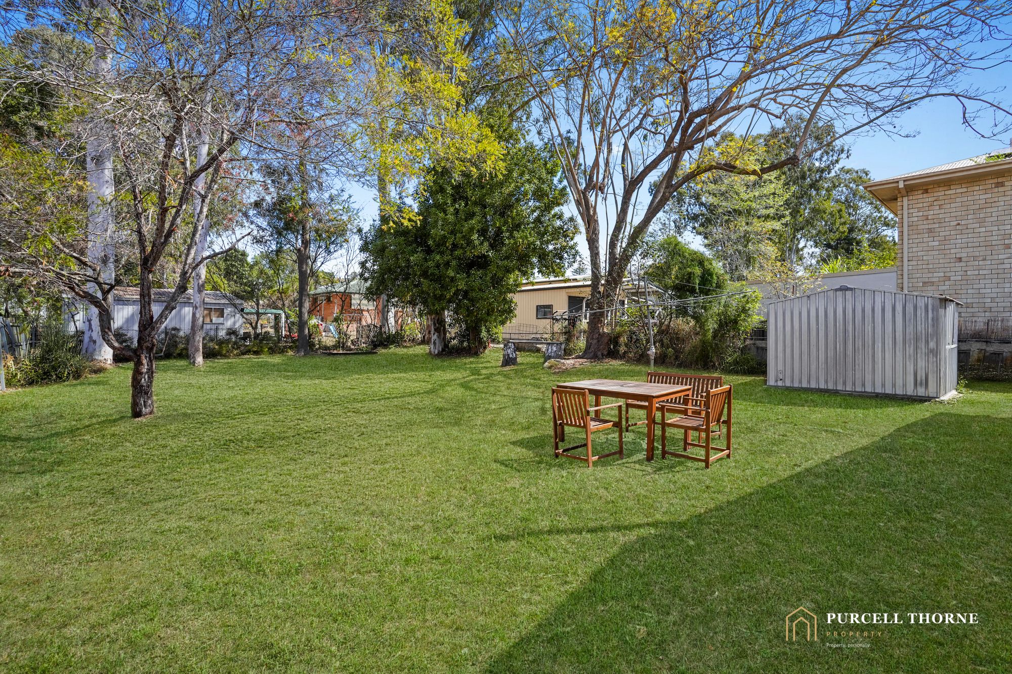 Backyard at 74 Smiths Road